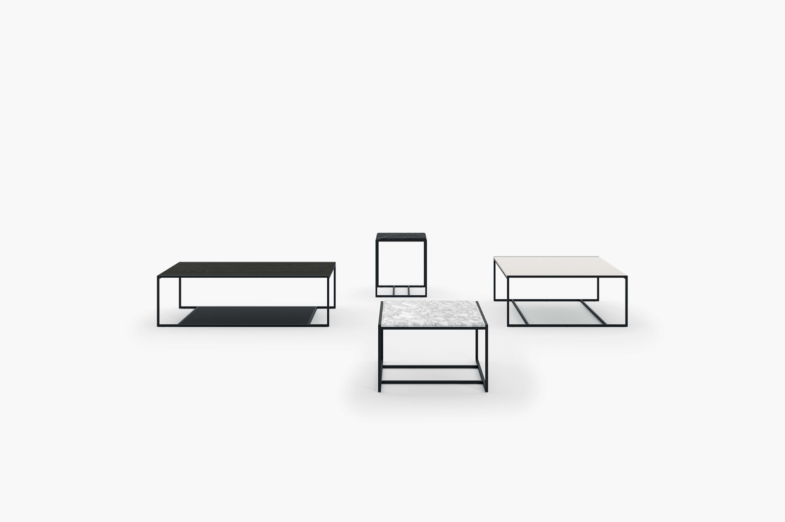 Presotto Eulero side table — geometric precision