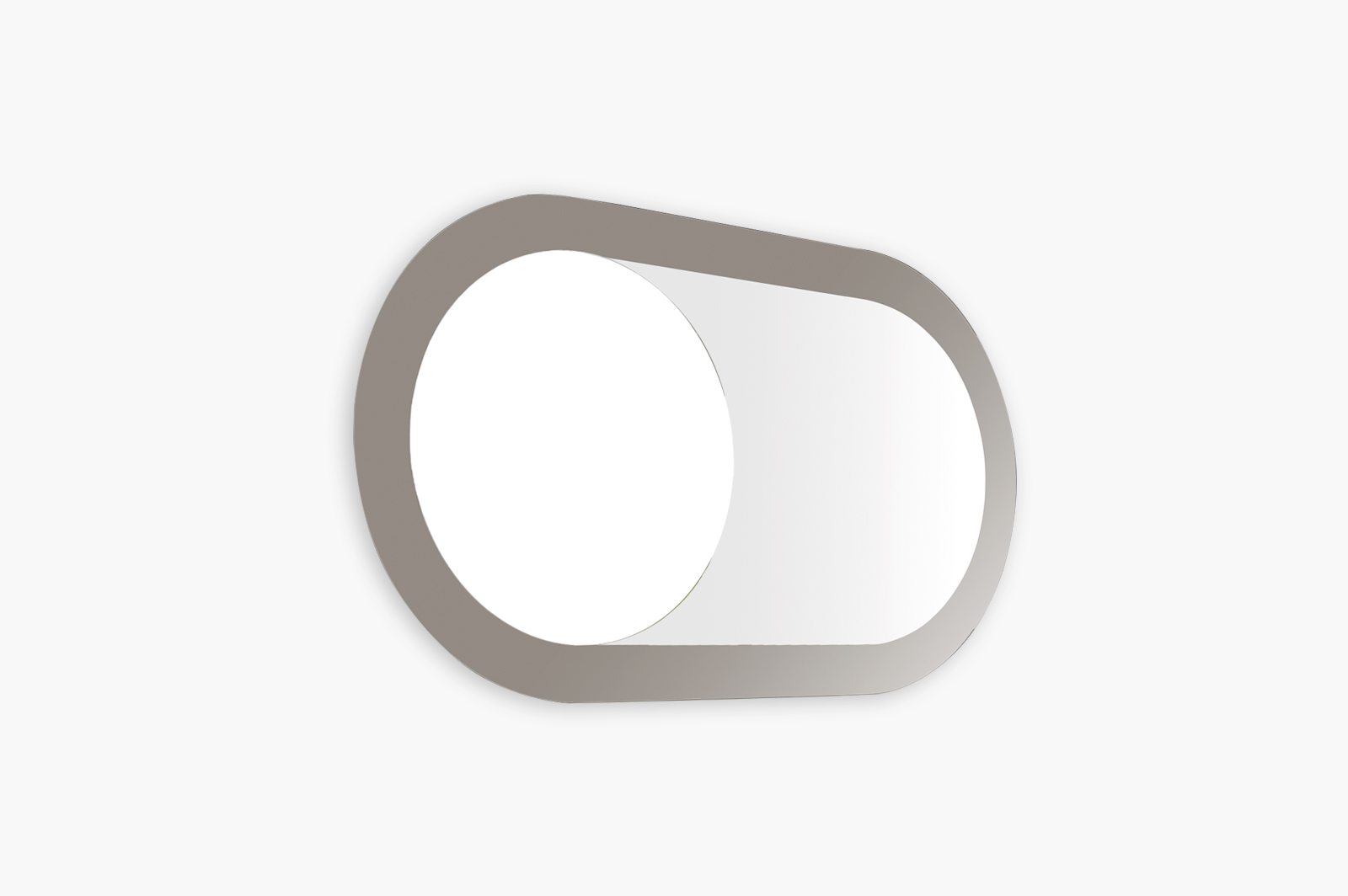 Presotto Oblo mirror — circular porthole mirror in lacquered frame