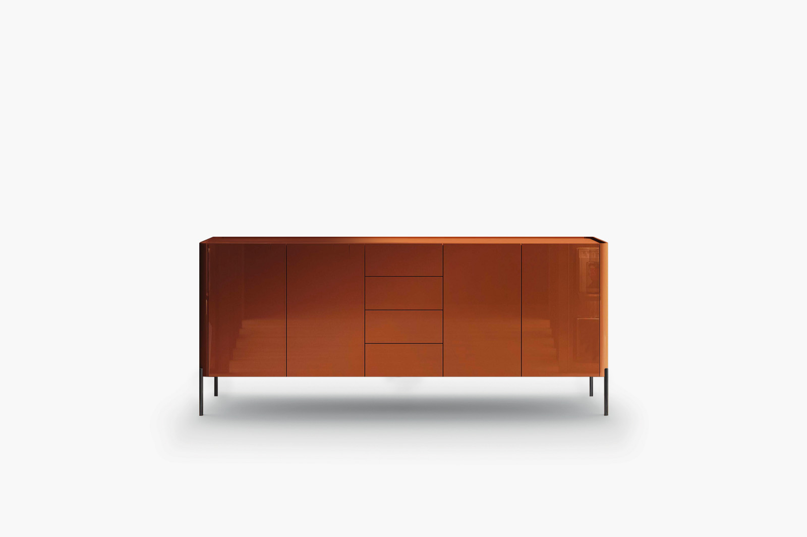 Presotto Madie sideboard — Italian designer credenza in lacquered finish