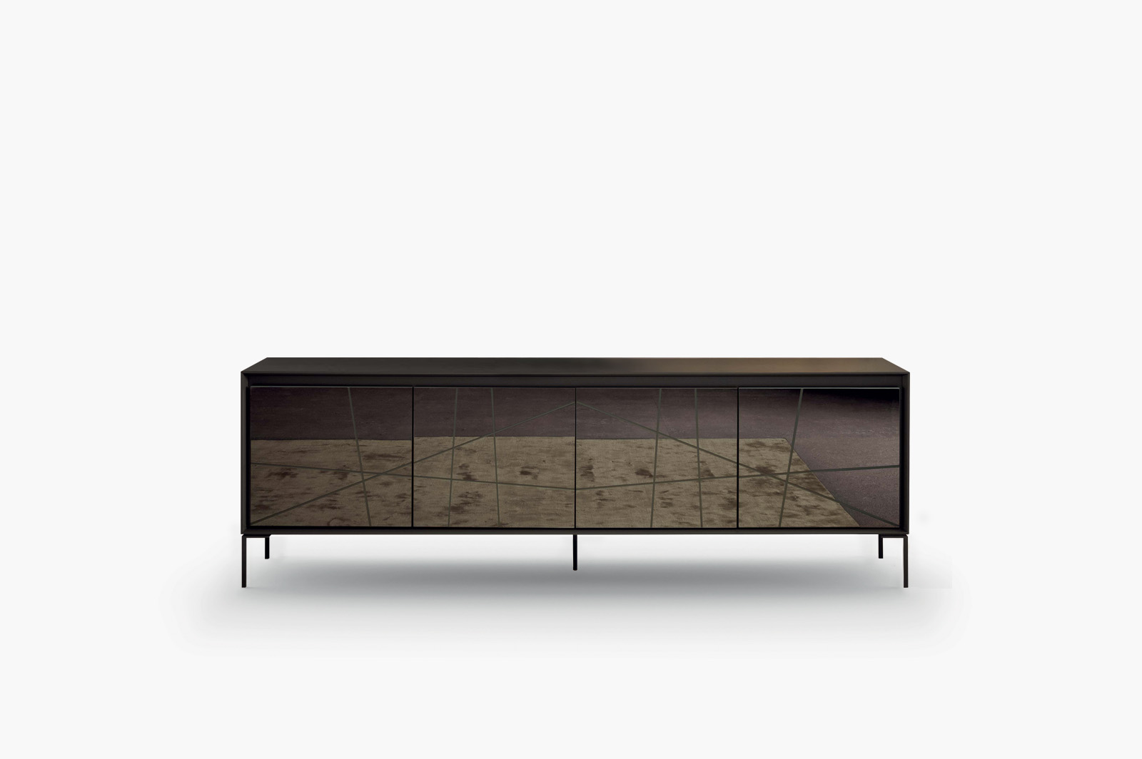 Presotto Madie Neck sideboard — elevated narrow form